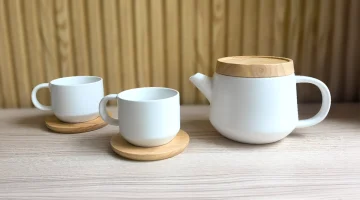 Ceramic Teapot Set | Twin